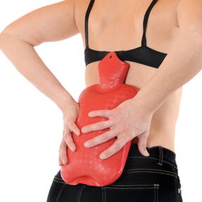 Riscaldamento della parte bassa della schiena per il dolore