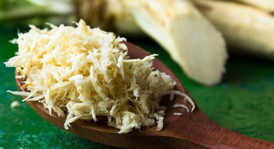 Radice di rafano per il trattamento dell'osteoartrosi